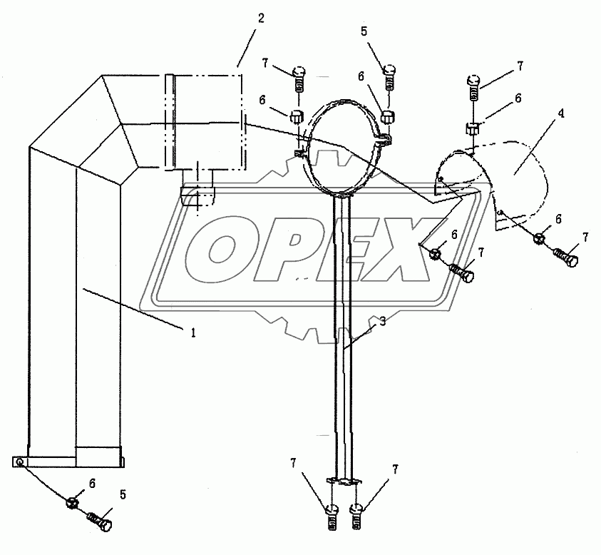 SYPHON TIE-IN ASSY PD220Y-1 PD220YS