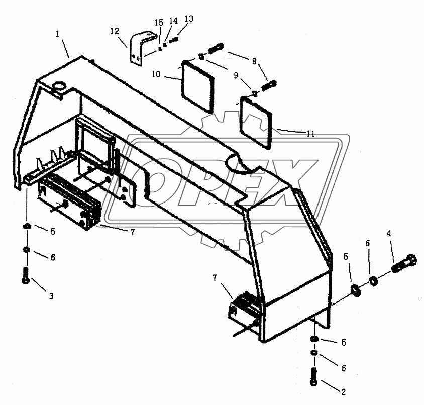 REAR GUARD PD320Y-1