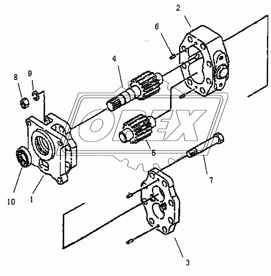TRANSMISSION PUMP PD320Y-1 PD320Y-2