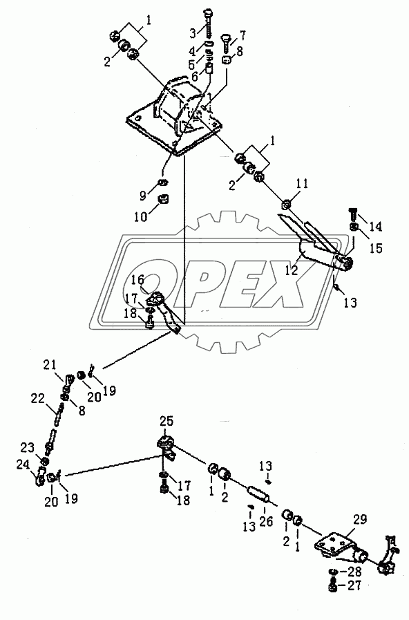 DECELERATOR PEDAL PD320Y-1 PD320Y-2