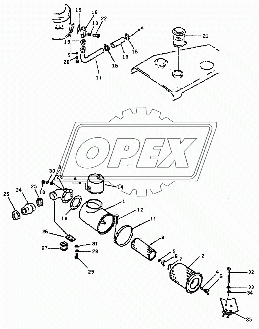 INTAKE ASSY PD320Y-1 PD320Y-2