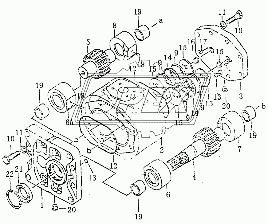 HYDRAULIC PUMP PD320Y-1