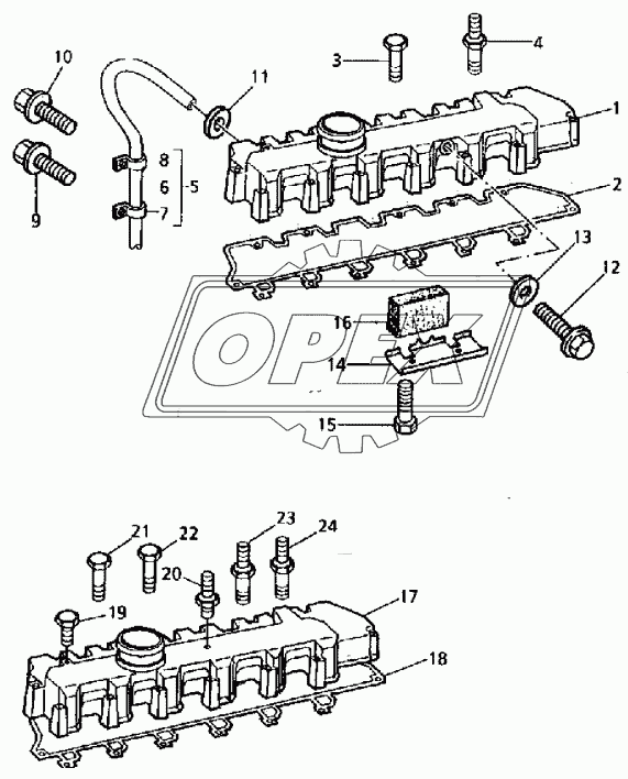 LUBRICATING OIL FILLER AND BREATHER 1