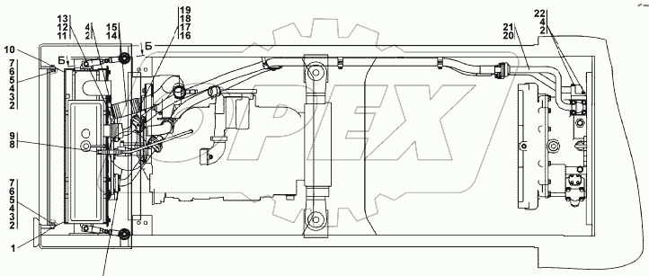 1106-60-3СП Система охлаждения