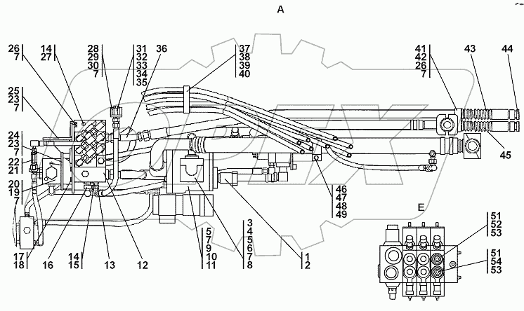 1101-26-2СП Установка гидросистемы