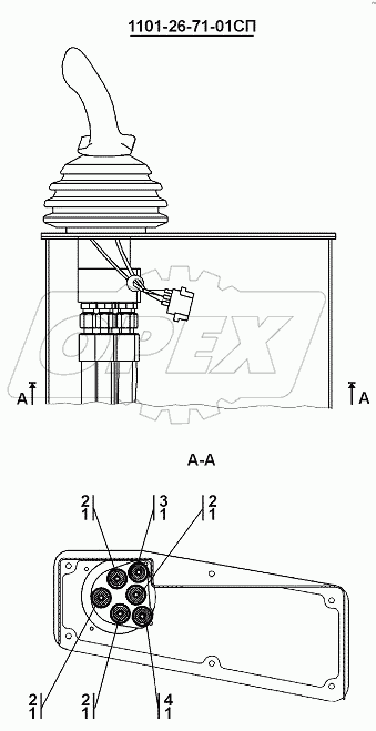 1101-26-71СП/-01СП Пульт управления