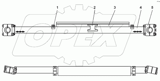 011101-93-290СП Тяга поперечная