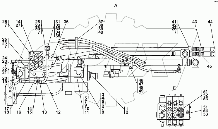 1101-26-2СП Установка гидросистемы