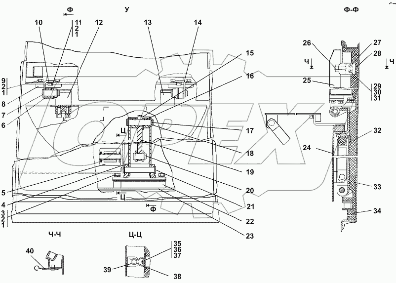 0901-111-44CП/-45СП/-46СП Кабина