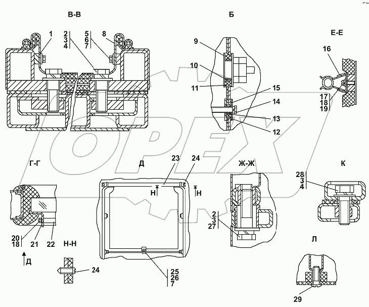 0901-111-47CП/-48СП/-49СП Кабина