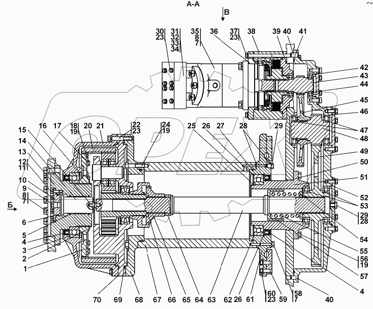 0901-96-10СП Лебедка