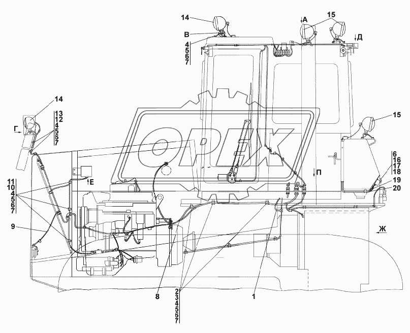 1106-10-1-17СП/-18СП Электрооборудование 1