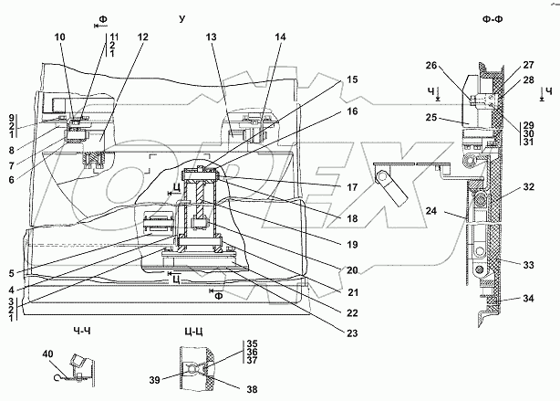 0901-111-26CП/-27СП/-28СП Кабина