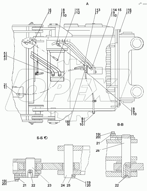 0901-96-1СП Агрегат тяговый