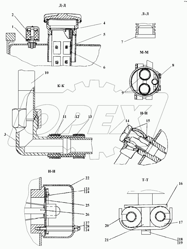 2602-25-10СП Бак топливный