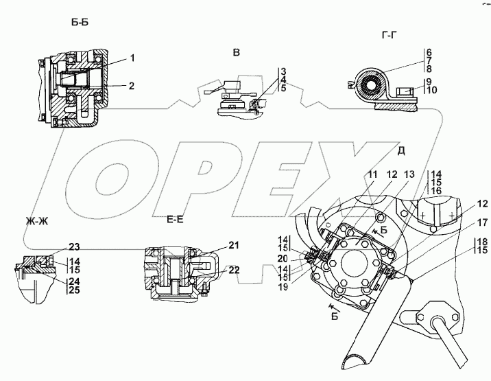 2701-16-1-01СП Установка трансмиссии