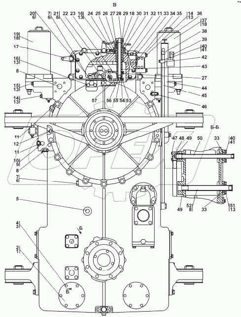 2701-12-10СП/-01СП Блок трансмиссии