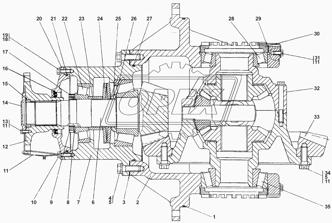 Передача главная