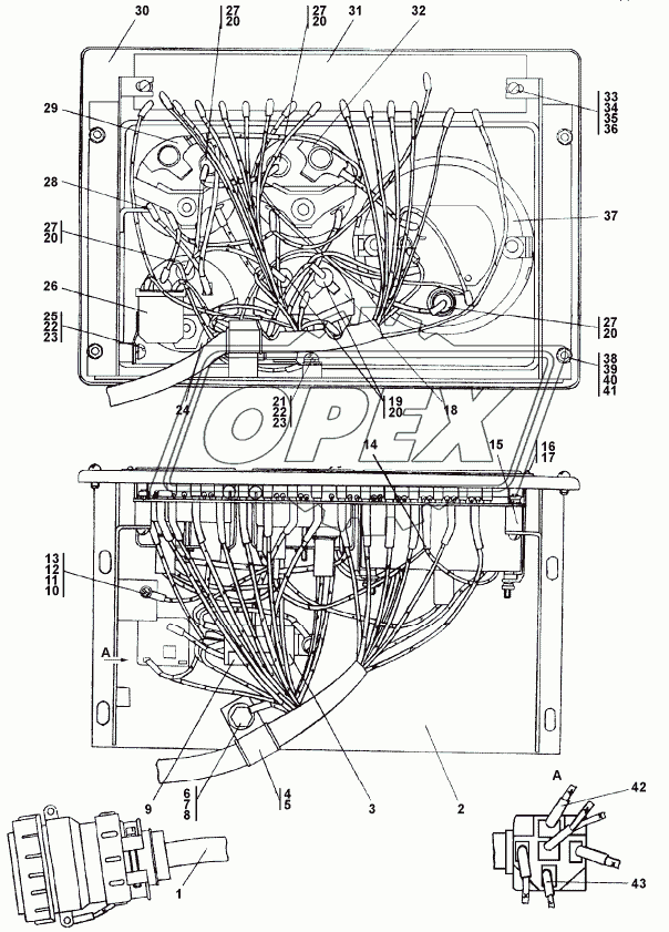 2502-10-153-03СП Щиток приборов