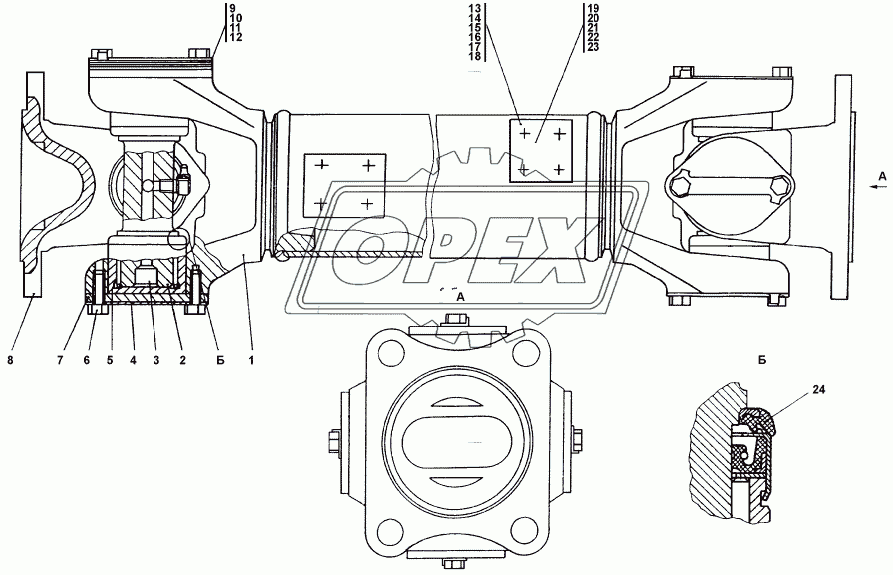 1101-49-1-01 Вал карданный