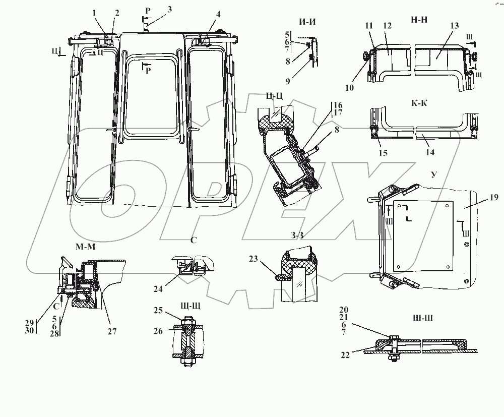 2501-59-1СП Кабина