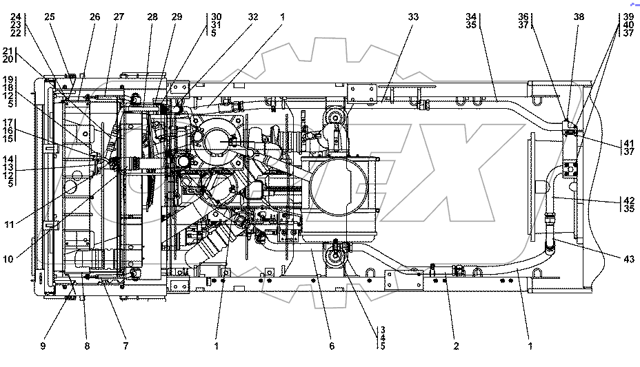 1506-60-1СП Система охлаждения