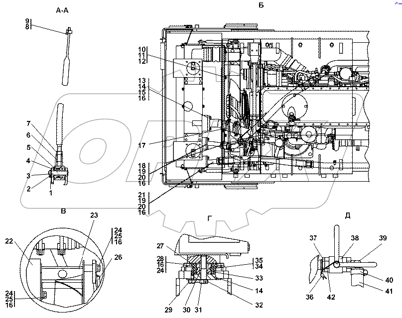 1506-60-1СП Система охлаждения