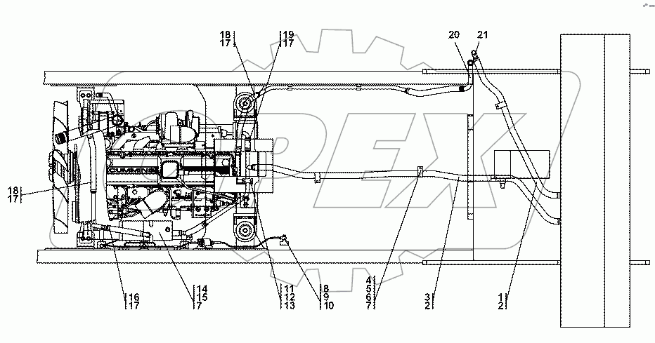 1506-43-1СП Установка системы подогрева