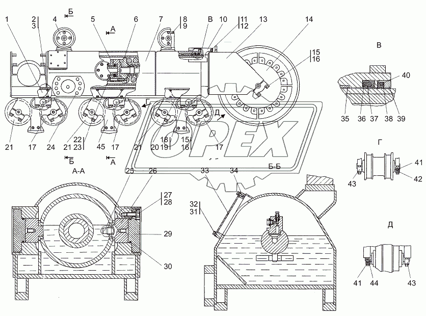 1501-21-2СП/-3СП Тележка