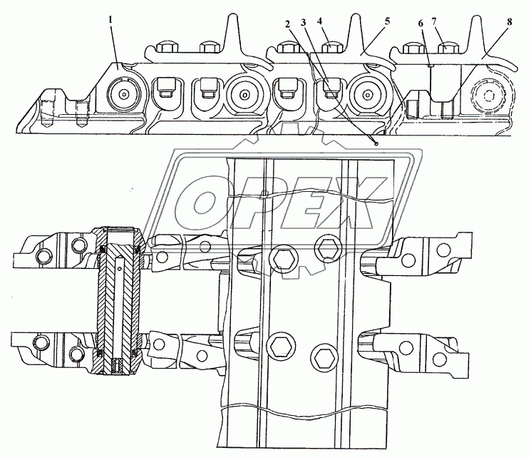 ТЖ 216-22-000  Гусеница