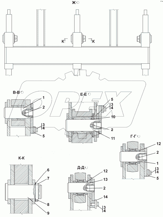 011501-97-1СП Оборудование рыхлительное