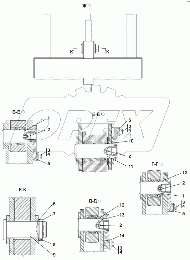011501-98-1СП Оборудование рыхлительное