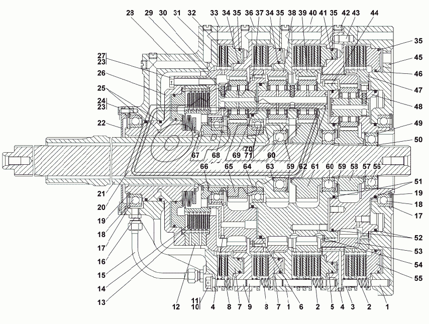 2001-12-20СП Коробка передач планетарная