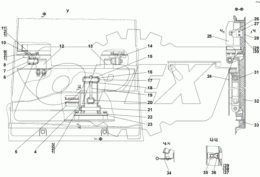 1502-111CП/-01СП/-02СП Кабина