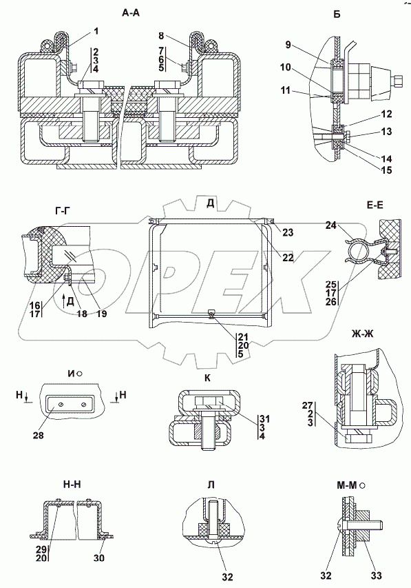 1502-111-06CП/-07СП/-08СП Кабина