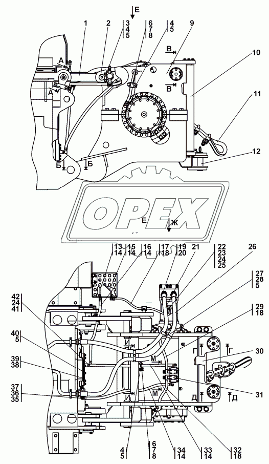 1501-96-2СП Агрегат тяговый 1