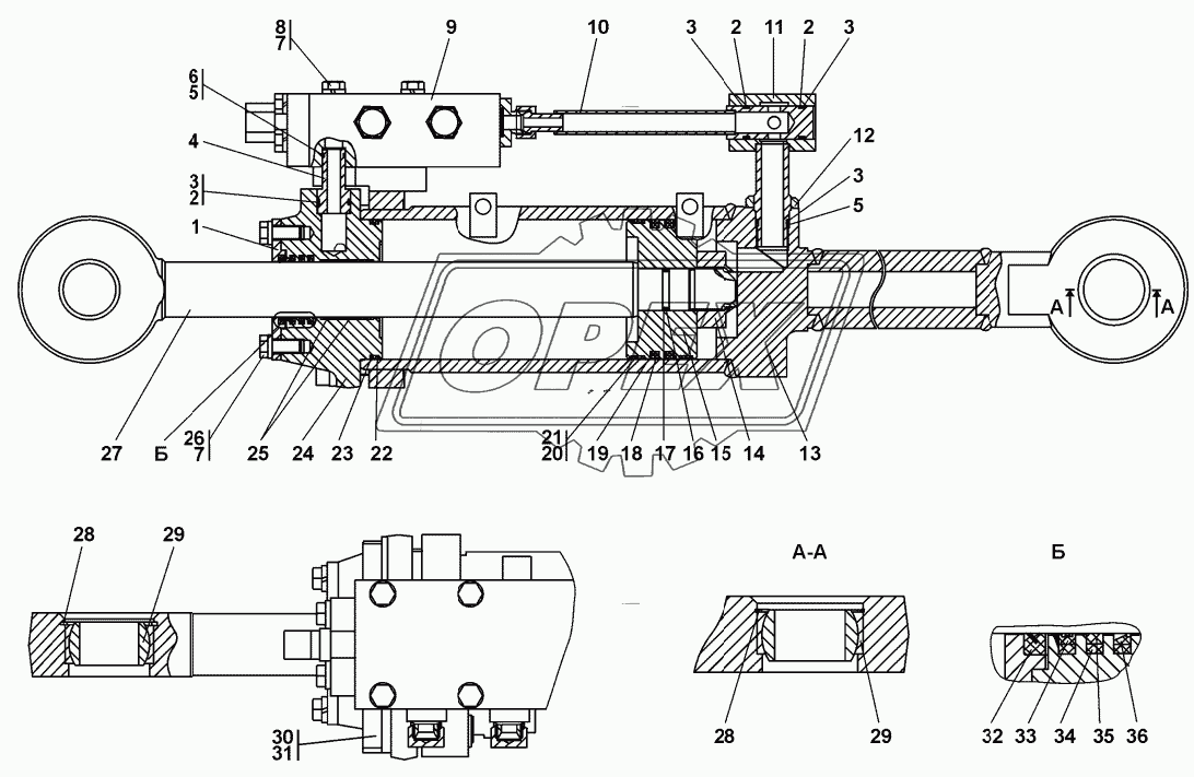 Гидрораскос d.160