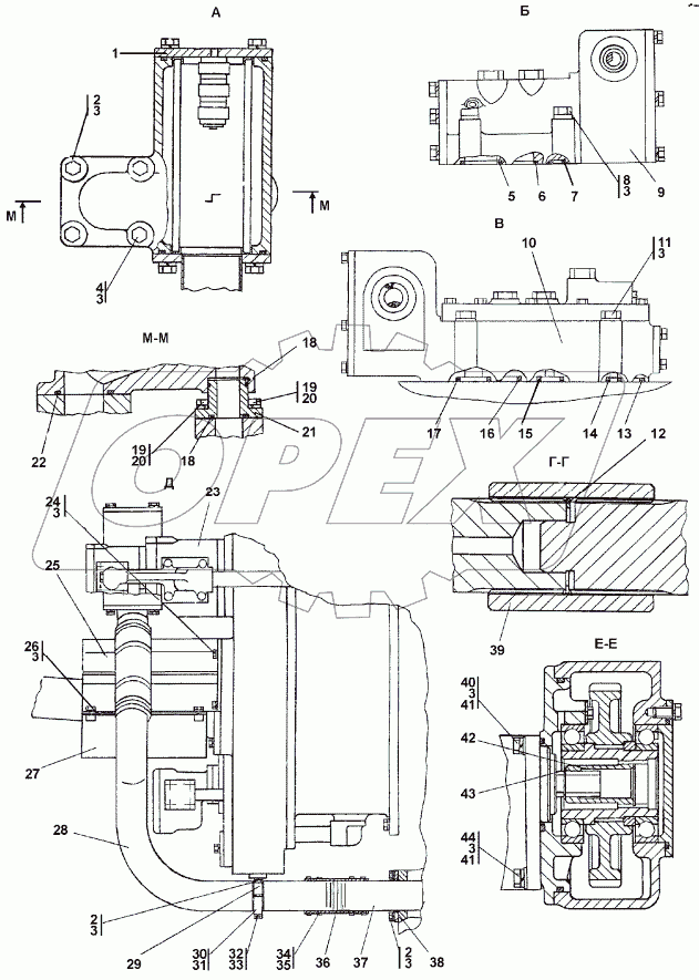 2001-16-1-01СП Установка трансмиссии