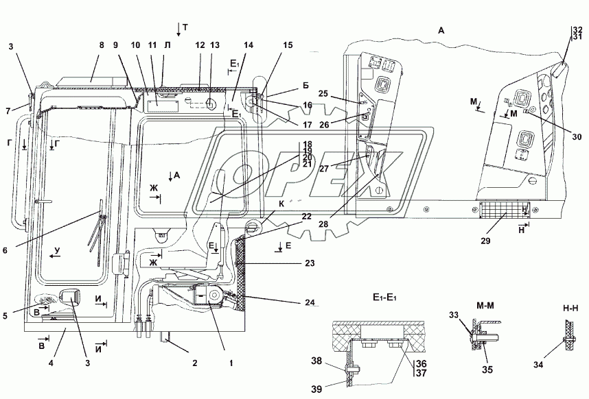 1101-111-08СП Кабина 1