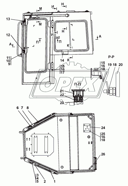 2501-59-1СП Кабина 1