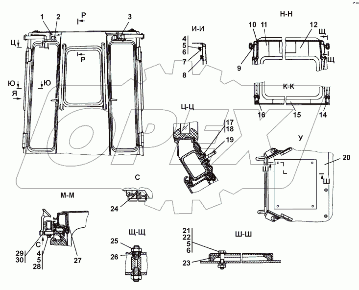 2501-59-1СП Кабина