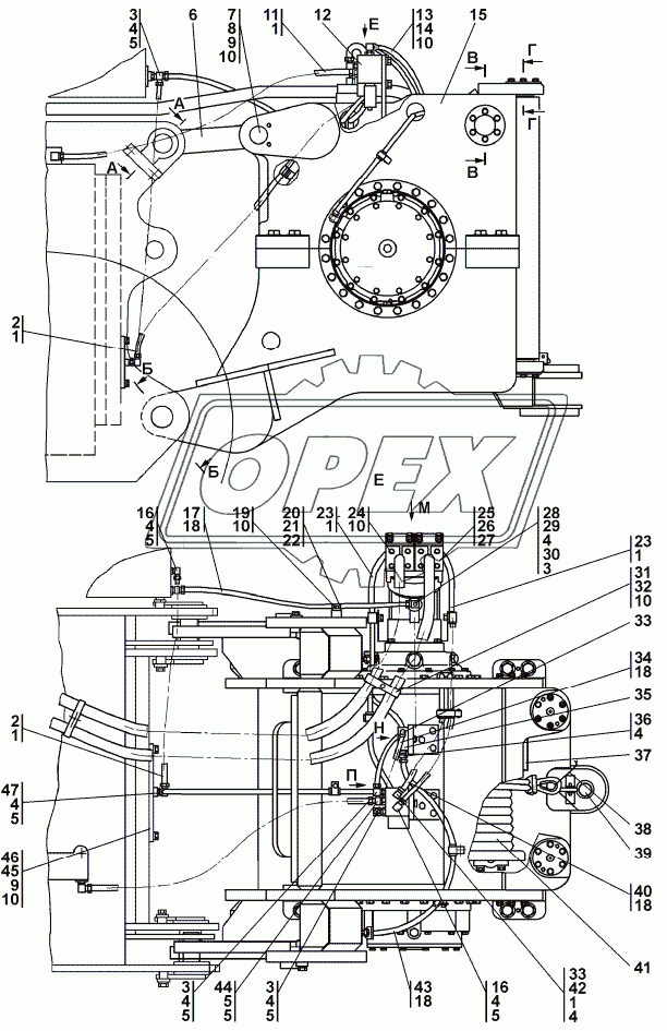 1501-96-1-01СП Агрегат тяговый 1