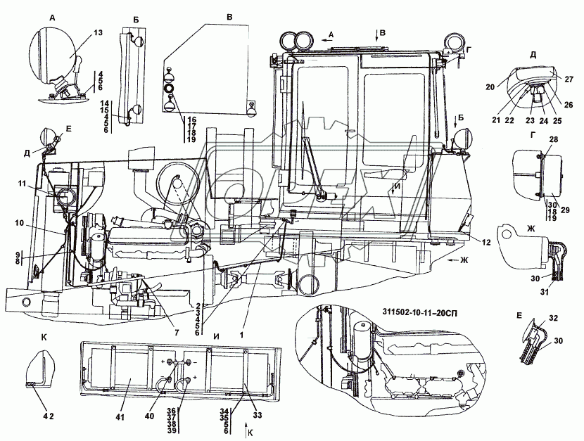 311502-10-11СП Электрооборудование