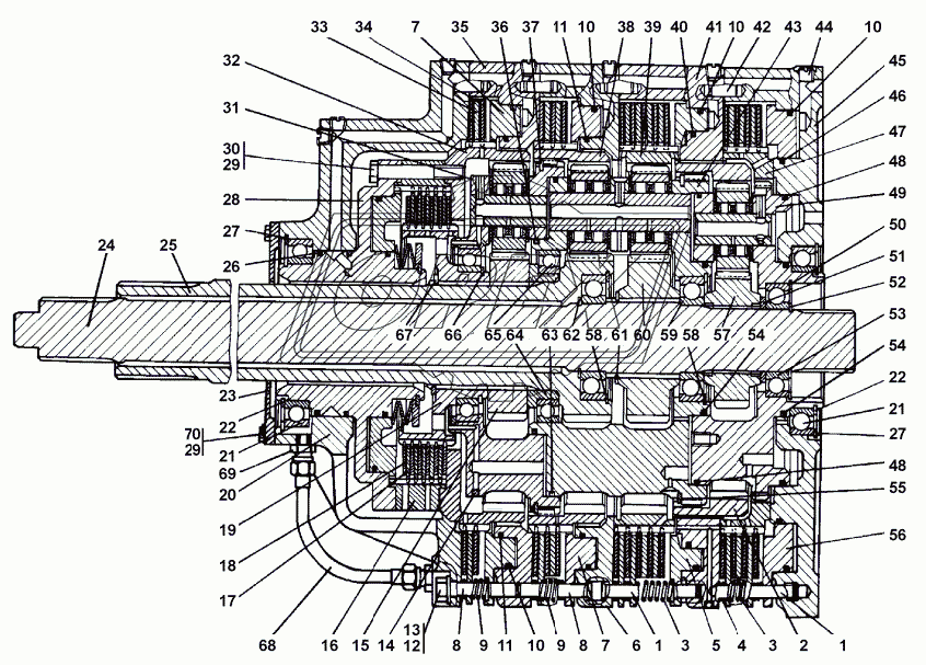 2001-12-10СП Коробка передач планетарная