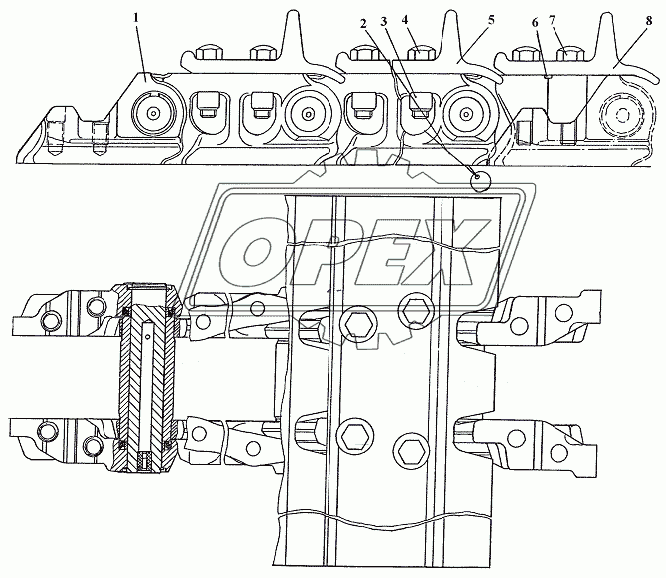 ТЖ216-22-000 Гусеница