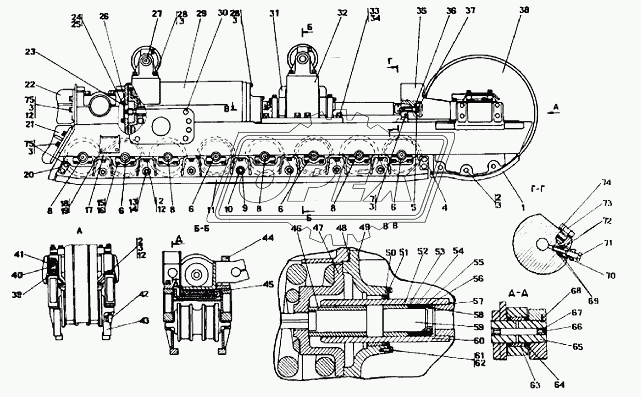 Тележка (для модели ТМ-25.01Я)