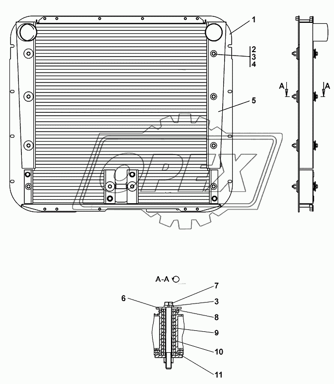 Блок радиаторов 2