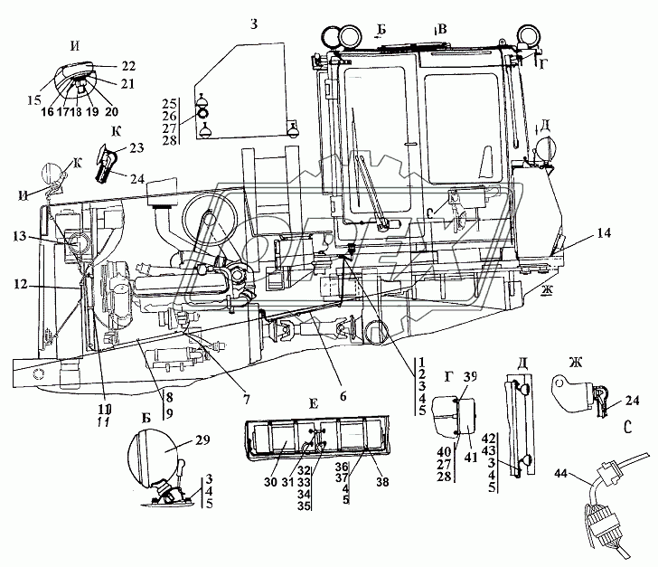 311502-10-11-04СП/05СП Электрооборудование