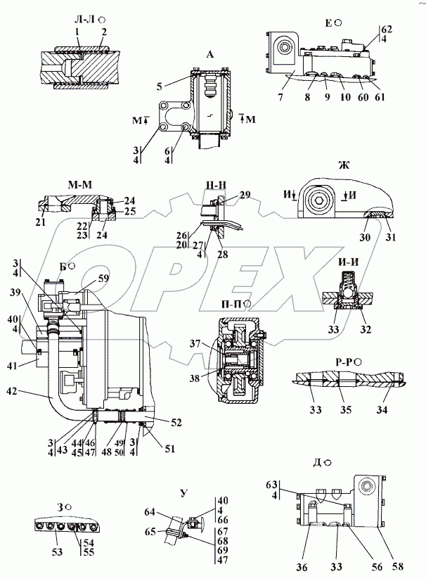 312001-16-1-03СП Установка трансмиссии