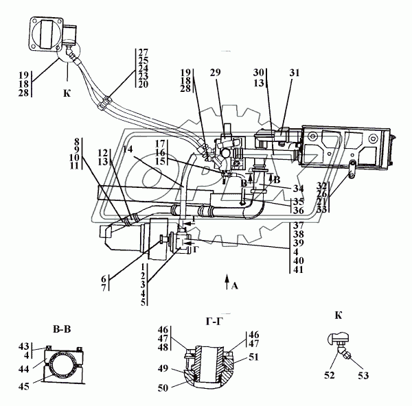 312002-26-1СП Установка гидросистемы 1